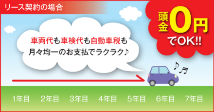 リース契約の場合